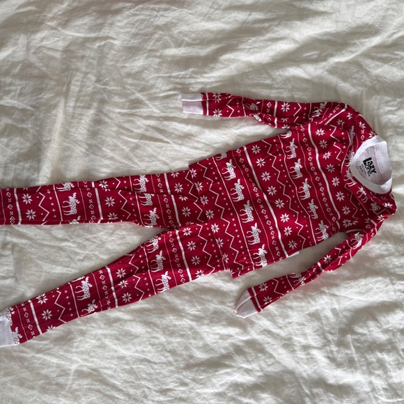 Nordic Moose Christmas Kid's Long Sleeve PJ in size 2T - Picture 3 of 3